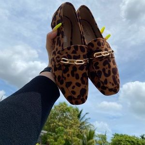 Leopard print shoes